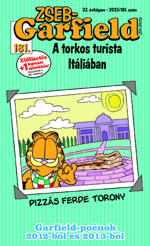 Zseb-Garfield 181 - A torkos turista Itáliában